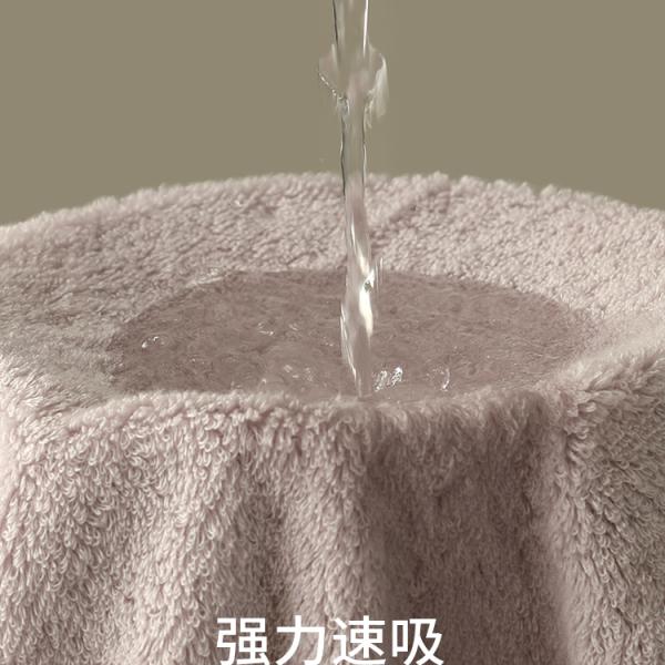 ZZO STUDIOS 10A抗菌新疆长绒棉宽尾速吸干发帽