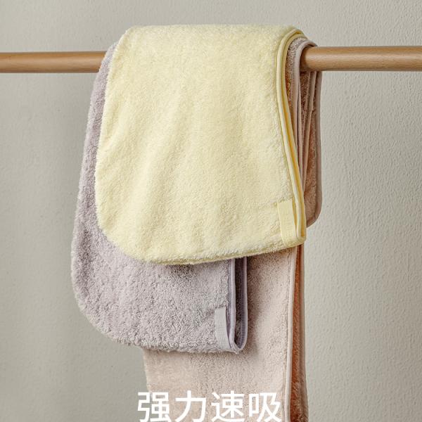 ZZO STUDIOS 10A抗菌新疆长绒棉宽尾速吸干发帽