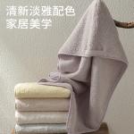 ZZO STUDIOS 10A抗菌新疆长绒棉宽尾速吸干发帽
